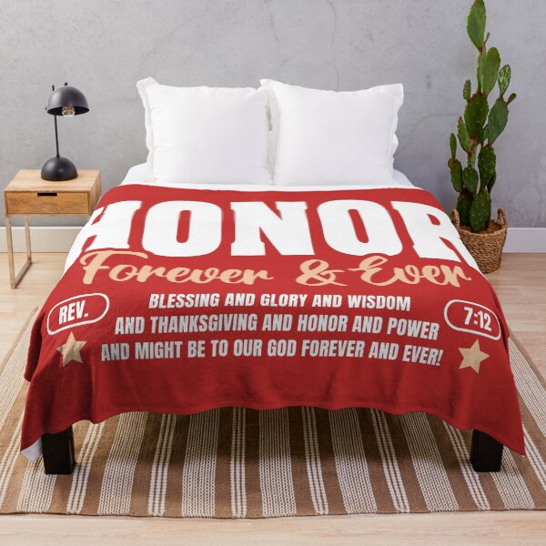 Item preview, HONOR Forever & Ever | Revelation 7:12 designed and sold by Marellyssv.