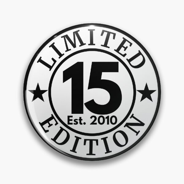 Item preview, Limited 15 Edition 2010 | 15th Birthday Celebration | Vintage Anniversary Design designed and sold by highflycrafts.