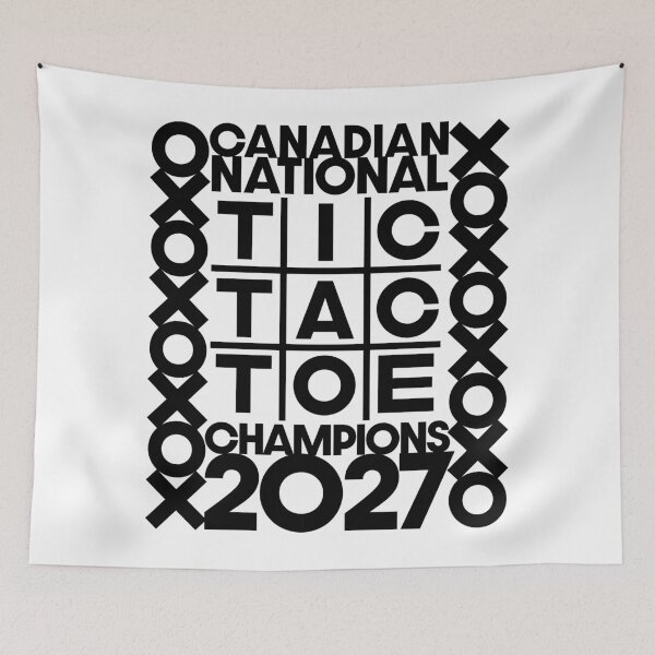 Item preview, TicTacToe Champions of 2027 designed and sold by ShermanStudios.