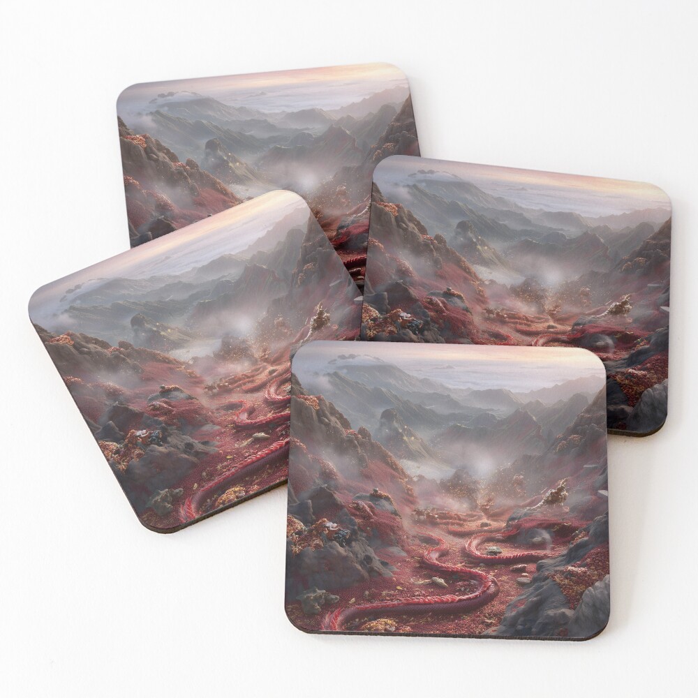 Item preview, Coasters (Set of 4) designed and sold by Toddlostproject.