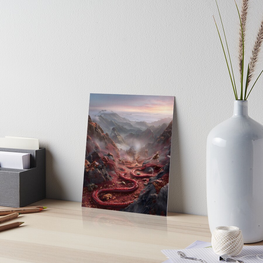 Item preview, Art Board Print designed and sold by Toddlostproject.