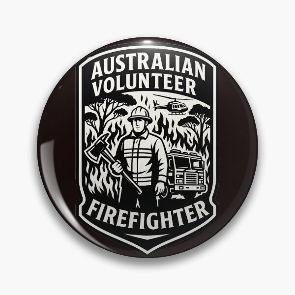 Item preview, Australian Volunteer Firefighter designed and sold by the6ft8firey.