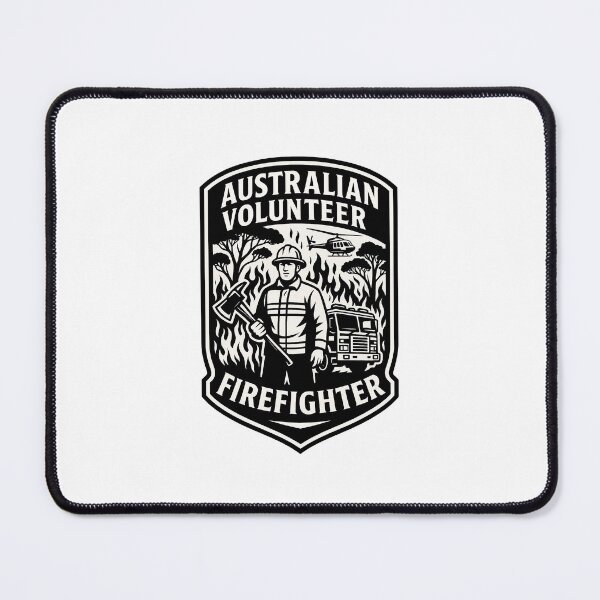 Item preview, Australian Volunteer Firefighter designed and sold by the6ft8firey.