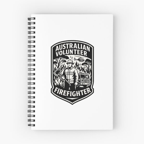 Item preview, Australian Volunteer Firefighter designed and sold by the6ft8firey.