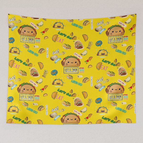 Item preview, lets go taco designed and sold by Vishal Raj.