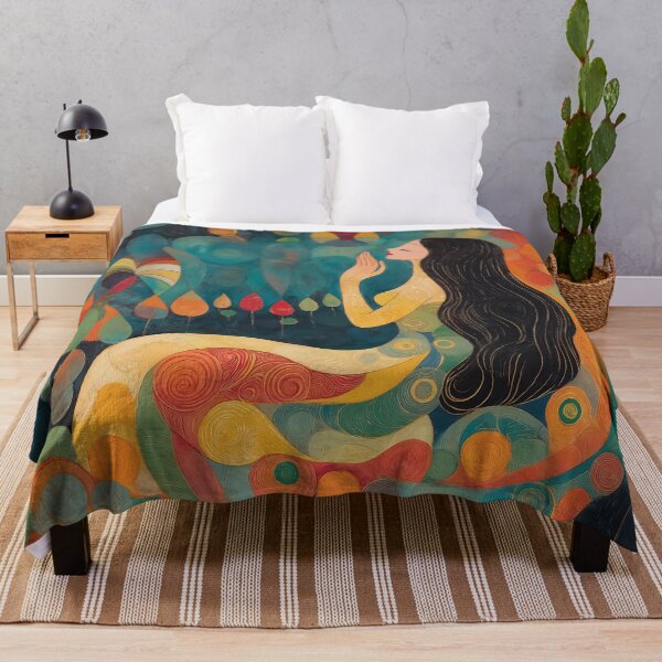 Item preview, A modernist design of a mermaid in folk style. designed and sold by HEMRO.