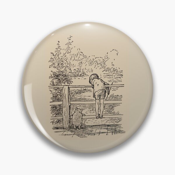 Item preview, Winnie the Pooh and Christopher Robin designed and sold by Alllart.