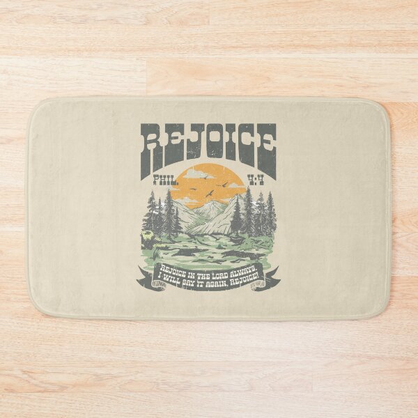 Item preview, Rejoice in the Lord – Philippians 4:4 Verse designed and sold by Marellyssv.