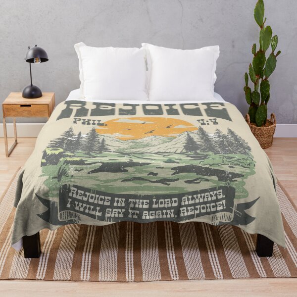 Item preview, Rejoice in the Lord – Philippians 4:4 Verse designed and sold by Marellyssv.