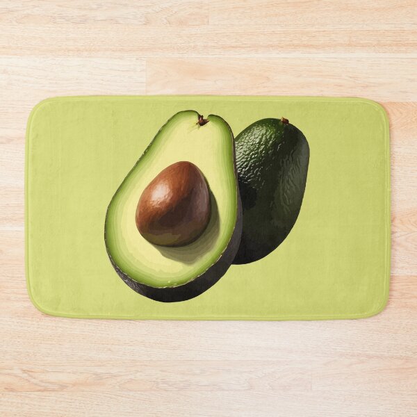 Item preview, Avocado Halved Vector Illustration designed and sold by taiche.