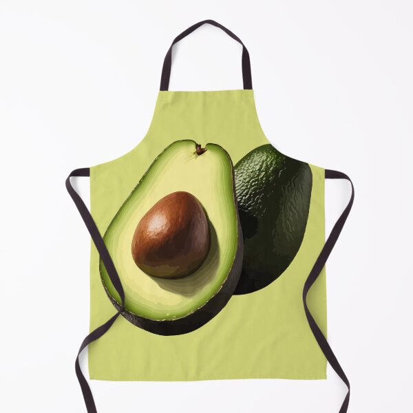 Item preview, Avocado Halved Vector Illustration designed and sold by taiche.