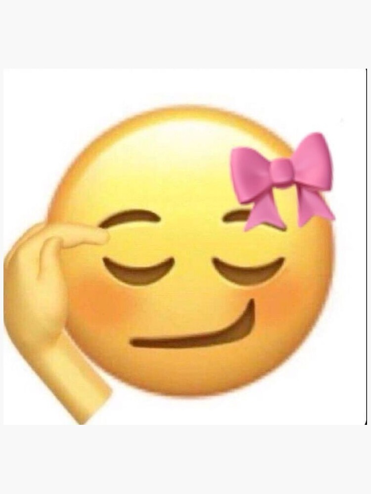 Emoji Meme Debby Ryan Face  iPhone Case