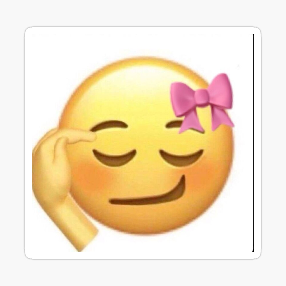 Emoji Meme Debby Ryan Face  iPhone Case