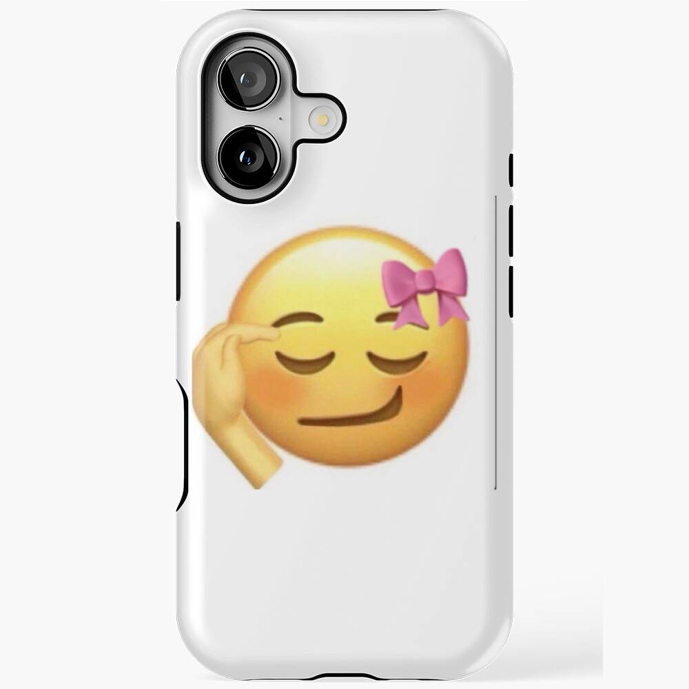 Emoji Meme Debby Ryan Face  iPhone Case