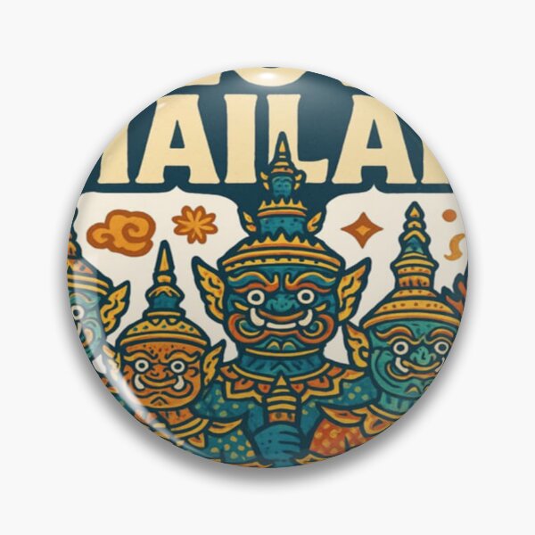 Item preview, “Guardians of Thailand – The Five Thai Giants” designed and sold by Modthai.