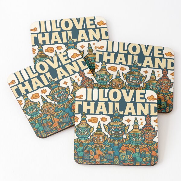 Item preview, “Guardians of Thailand – The Five Thai Giants” designed and sold by Modthai.