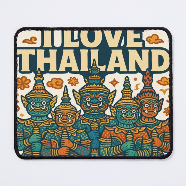 Item preview, “Guardians of Thailand – The Five Thai Giants” designed and sold by Modthai.