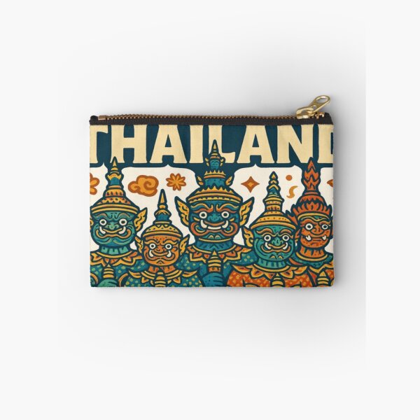 Item preview, “Guardians of Thailand – The Five Thai Giants” designed and sold by Modthai.