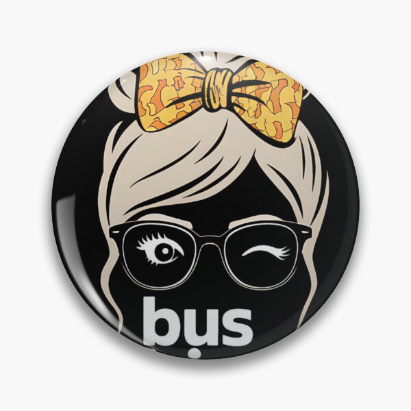 Item preview, Womens Bus Driver Life Messy Bun Sunflower School Bus Driver designed and sold by MAKOPOKOShop.