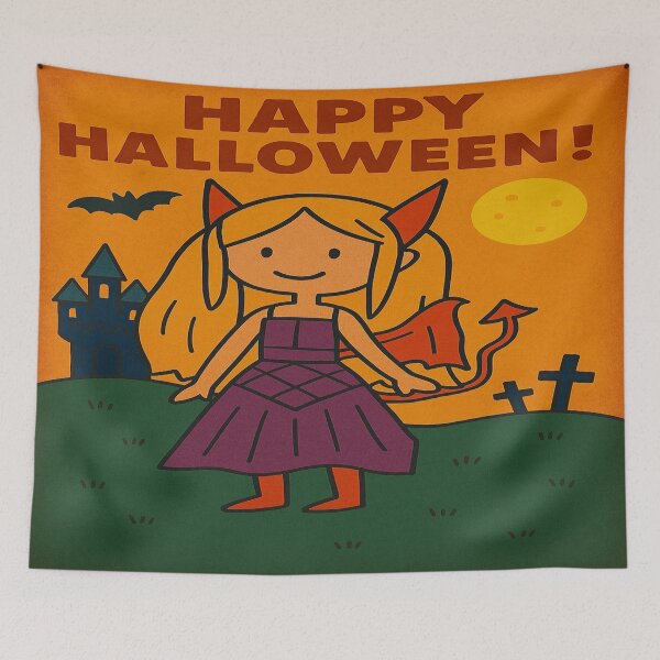Item preview, Graveyard Lily: The Little Ghost of Halloween designed and sold by Modthai.