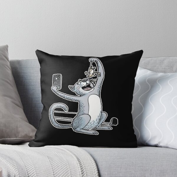Item preview, Cat selfie designed and sold by LevonsCrazyArt.