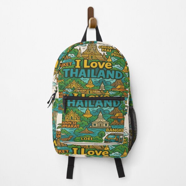 Item preview, Around Thailand” T-Shirt – Iconic Thai Cities & Islands | I ♥ THAILAND Design by MODTHAI designed and sold by Modthai.