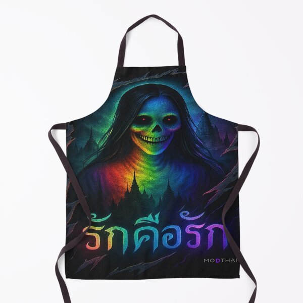 Item preview, Pride from Beyond – Thai Ghost Queen | LGBTQ+ Halloween Art designed and sold by Modthai.