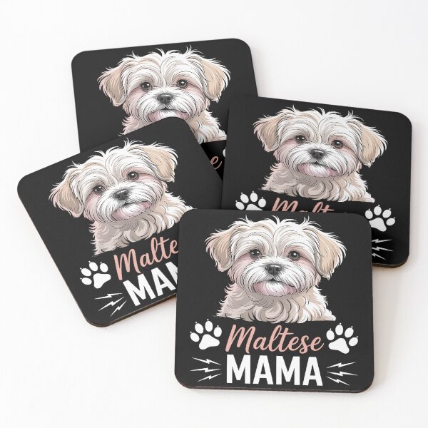 Item preview, Womens Dog Lover Maltese Mama Fur Maltipoo Maltese Dog Owner designed and sold by MAKOPOKOShop.
