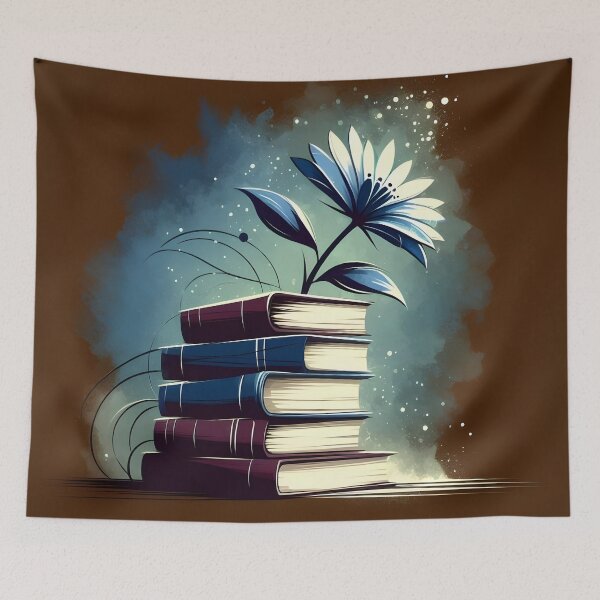 Item preview, Floral Books designed and sold by GraphicsClub.