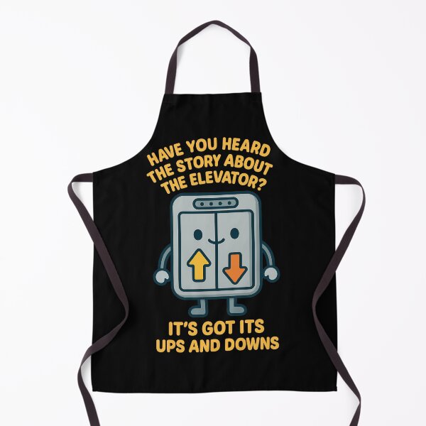 Item preview, Funny Elevator Pun Shirt – “It’s Got Its Ups and Downs” Kawaii Design designed and sold by TeeTimeTreasure.