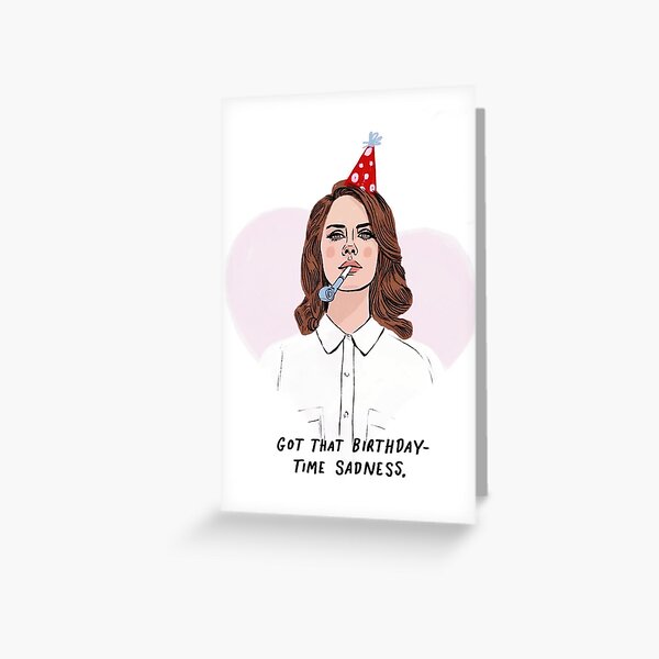 Item preview, Birthday time sadness designed and sold by YChangShop.