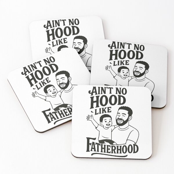 Item preview, Ain’t No Hood Like Fatherhood Shirt – Black Father and Son Illustration | Father’s Day Gift for Dad, African American Dad  designed and sold by Expressiveess1.