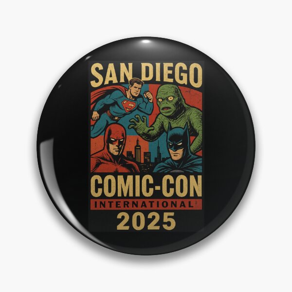 Item preview, San Diego Comic-Con 2025 Retro Superhero Tribute designed and sold by Fantsy-world.