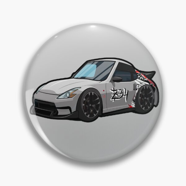 Item preview, Cartoon JDM Tuner Car – Japanese Car Culture Design designed and sold by MonkiFlipp.