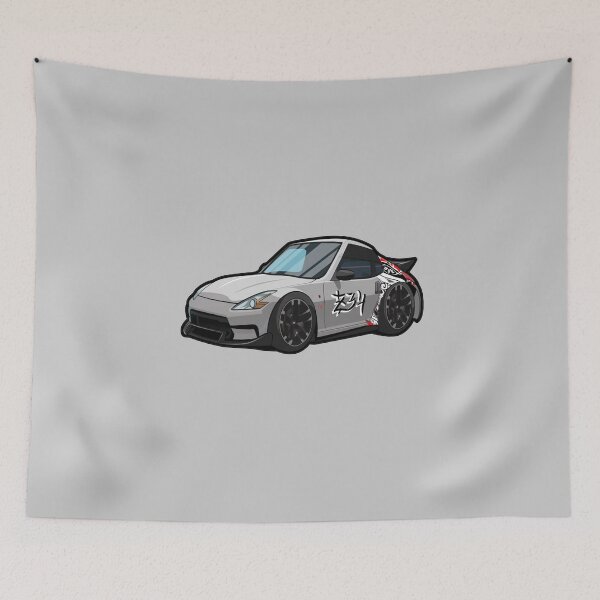 Item preview, Cartoon JDM Tuner Car – Japanese Car Culture Design designed and sold by MonkiFlipp.