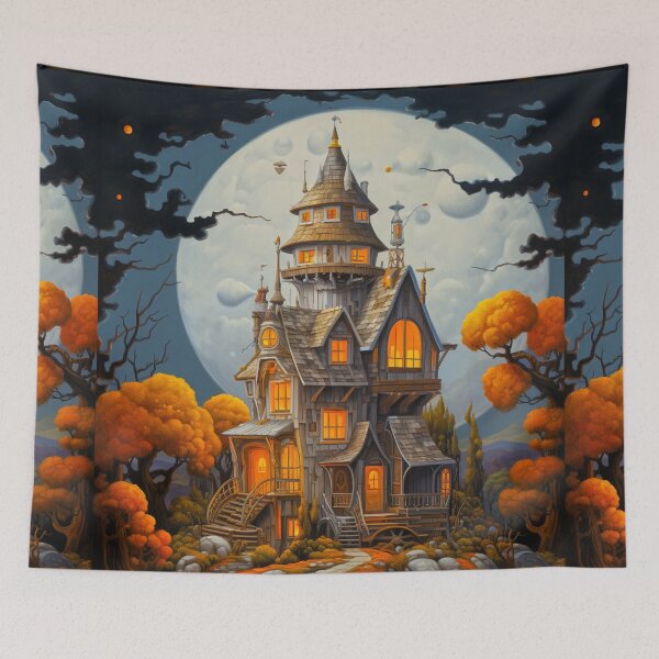 Item preview, Haunted House designed and sold by MyMagicalPlace.