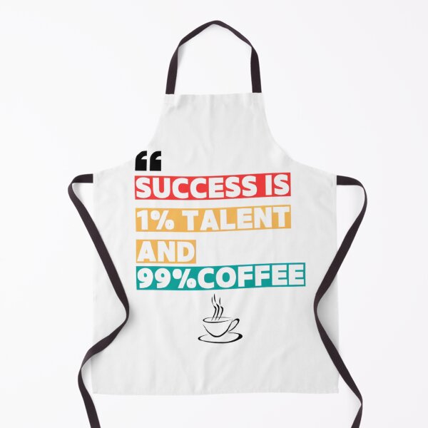 Item preview, Copia de Success is 1% Talent and 99% Coffee – Funny Motivational Shirt designed and sold by VersaLab.