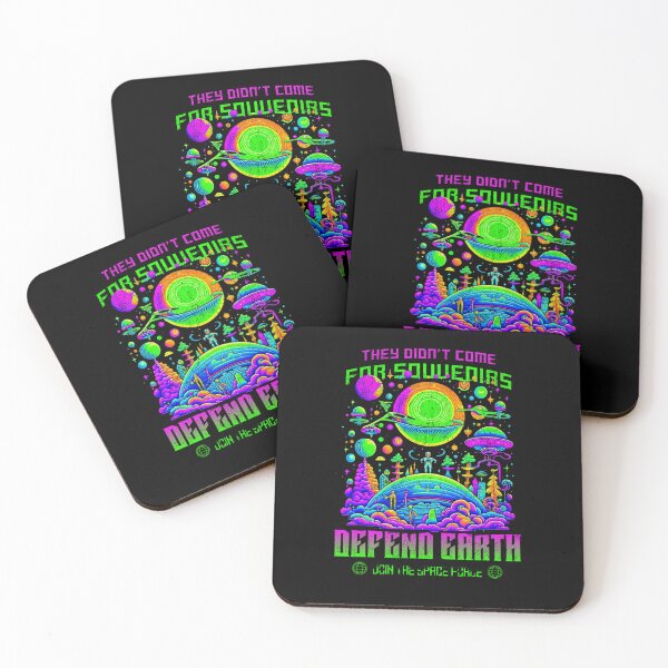 Item preview, Defend Earth Alien Invasion Space Force  designed and sold by flidesign .