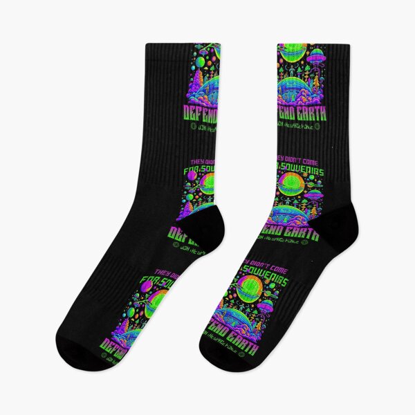 Item preview, Defend Earth Alien Invasion Space Force  designed and sold by flidesign .