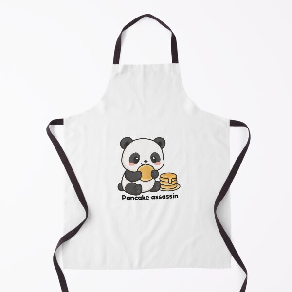 Item preview, Pancake Assassin Panda – Cute Breakfast Lover Design designed and sold by Serene Madcap.