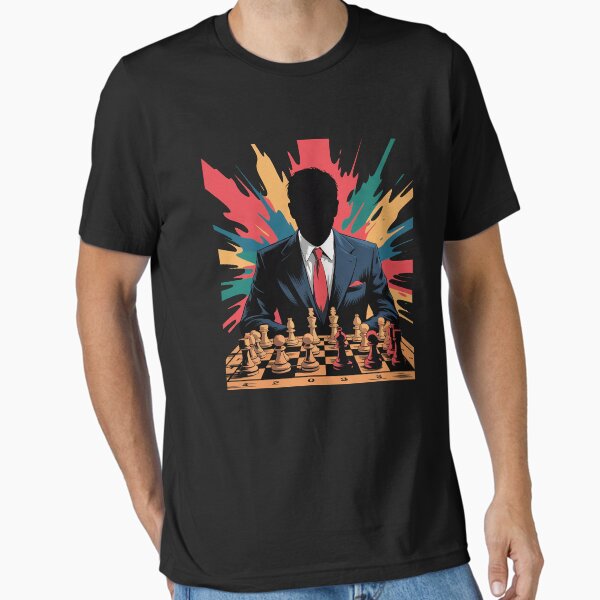 Item preview, Chess Player Artwork - Splash Splatter Art Checkmate designed and sold by alydesignsai.