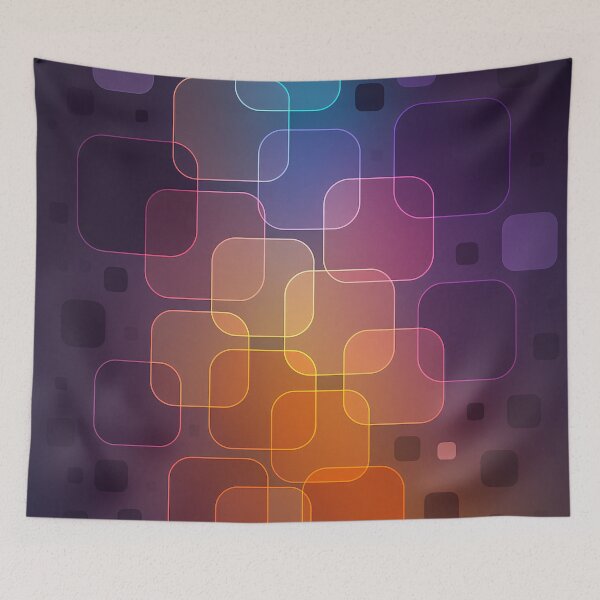 Item preview, Neon Grid Glow designed and sold by Kaleidoscope Print.