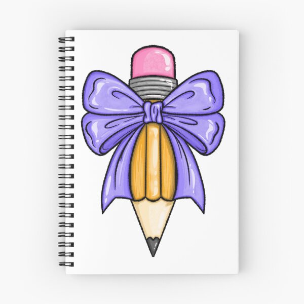 Item preview, Pencil with bow cute teacher pencil designed and sold by TIPbyAshley.