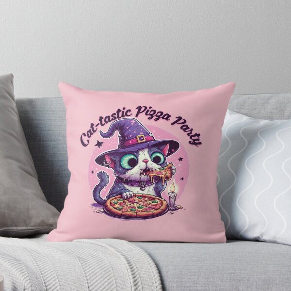 Item preview, Cat- tastic Pizza Party designed and sold by Scaryzz.