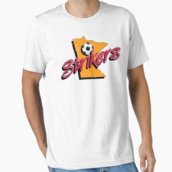 Aperçu de l'œuvre Ballon de football vintage des Minnesota Strikers de 1984, disparu créée et vendue par Ryan Jay Cruz.