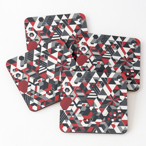 Item preview, Hexa Noir Puzzle designed and sold by Kaleidoscope Print.
