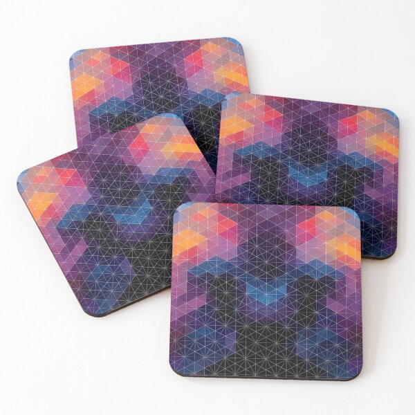 Item preview, Prismatic Grid designed and sold by Kaleidoscope Print.