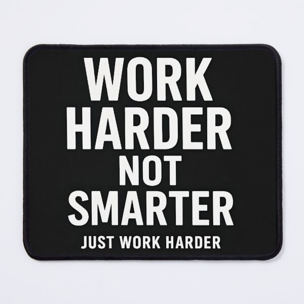 Item preview, Bold Motivational Quote for Hard Work Success designed and sold by Amr Siam.