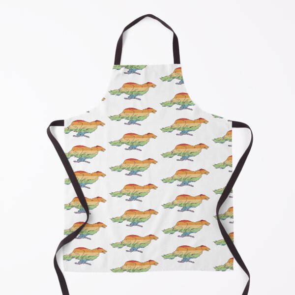 Item preview, Rainbow Pride Borzoi designed and sold by Spinyflowerart.