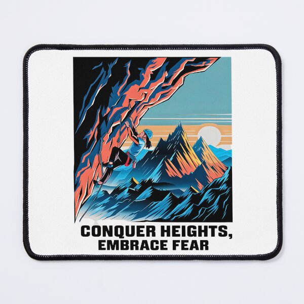 Item preview, Conquer Heights – Embrace the Mountain Fear designed and sold by Taans-Creation.